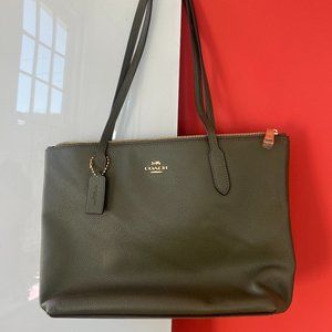 ***New With Tags - Olive Green Coach Bag***